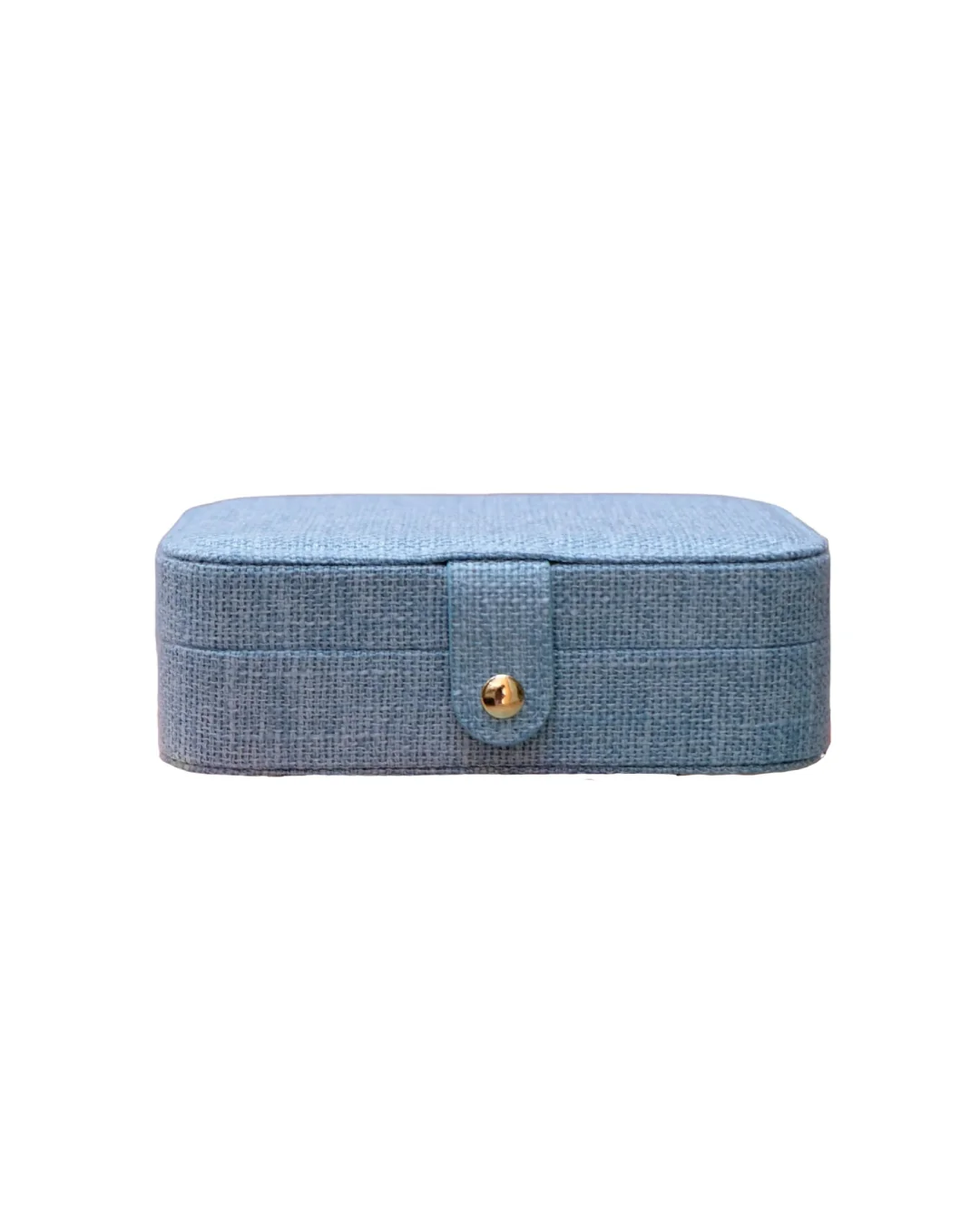 Rectangle Travel Jewellery Box | Brigitte | Linen | Maison Scarlett