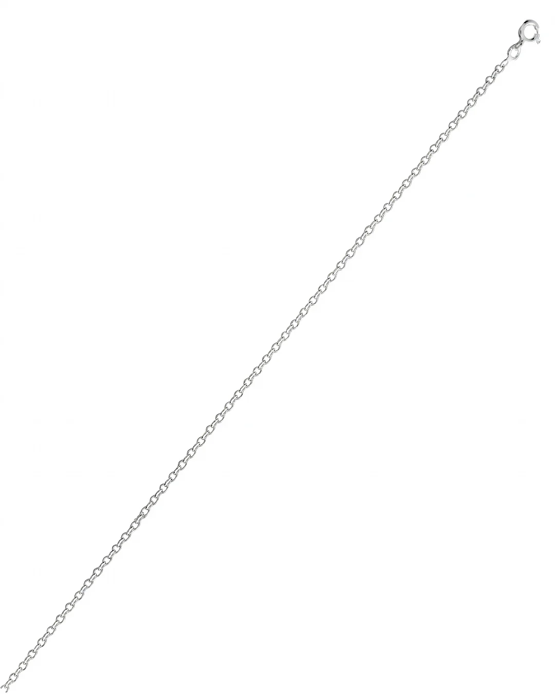 Silver Delicate Belcher Chain Necklace | Padua