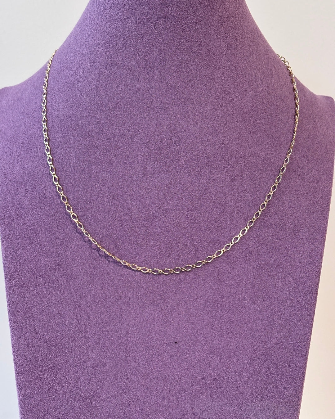 Sterling Silver Figaro Chain Necklace | Larino - Image 4