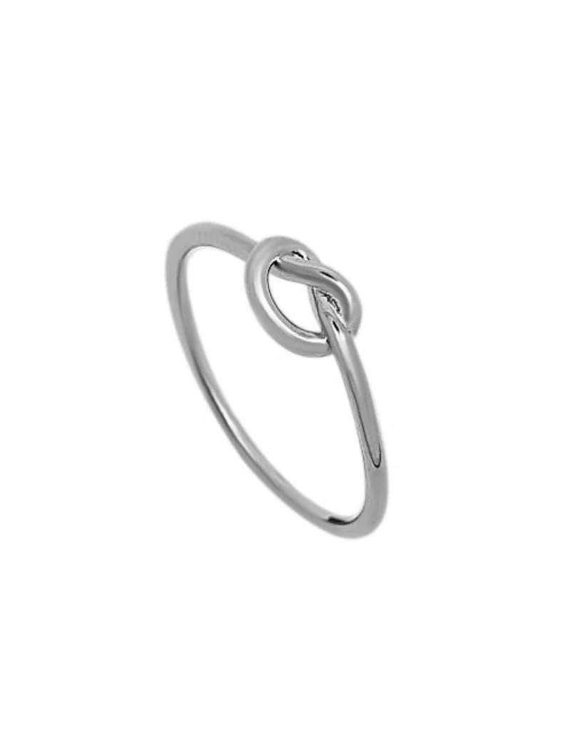 Sterling Silver Loveknot Ring | Kalli