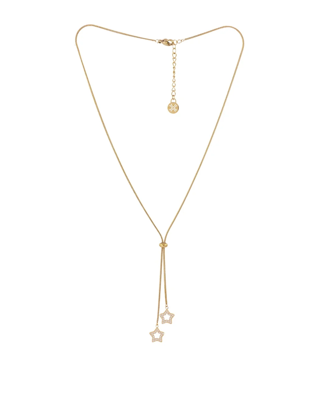 Steel Star Lariat Necklace | Anartxy - Image 3